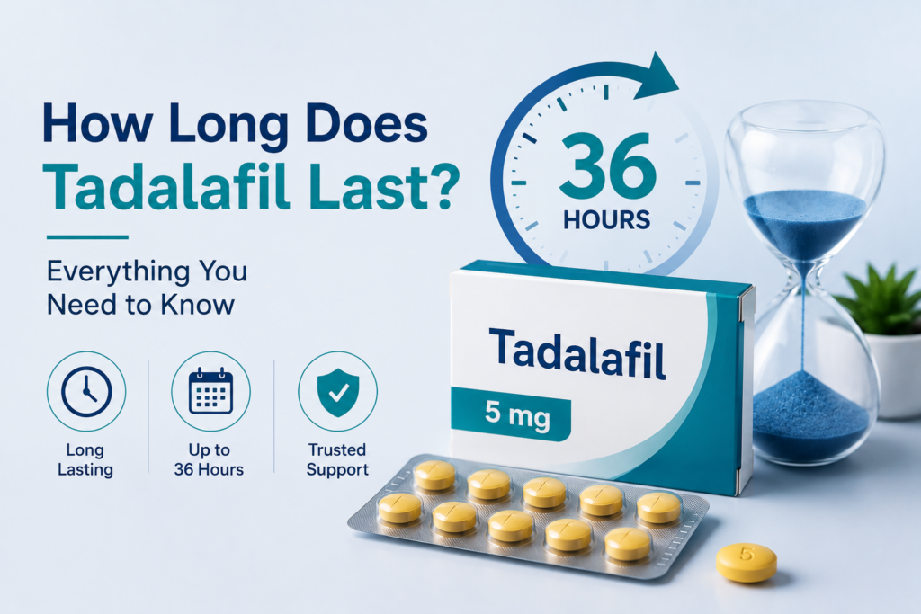 How long does tadalafil last? Everything You Need to Know