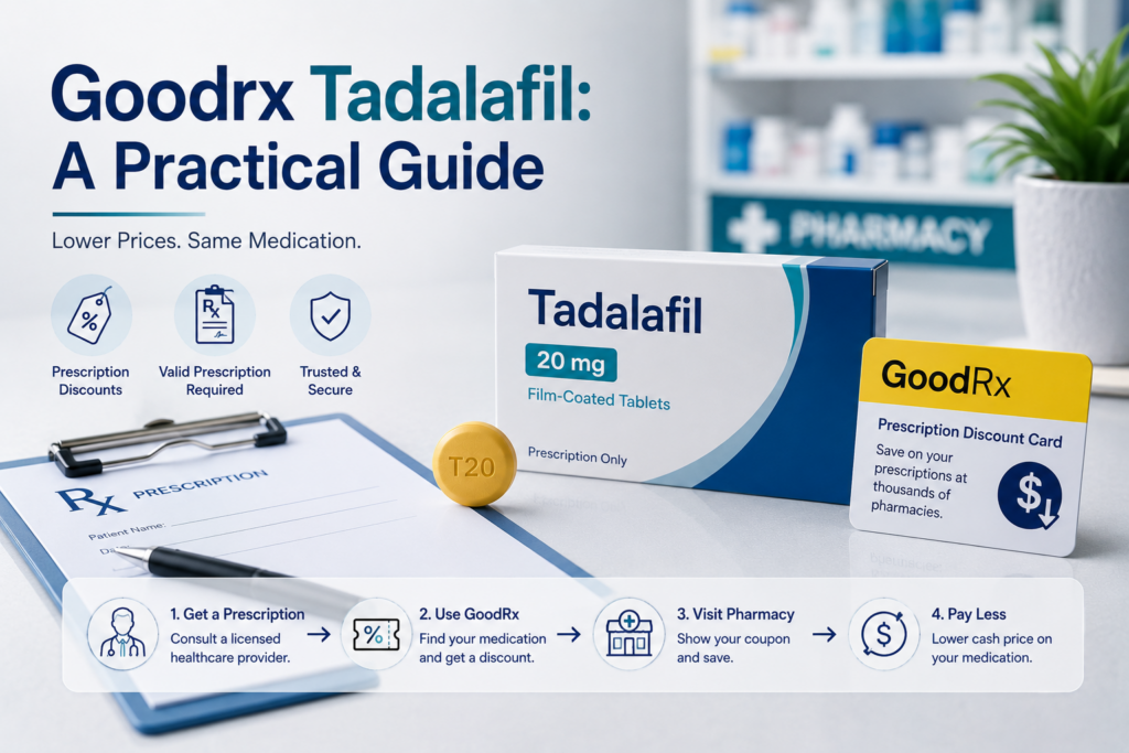 Goodrx Tadalafil: A Practical Guide