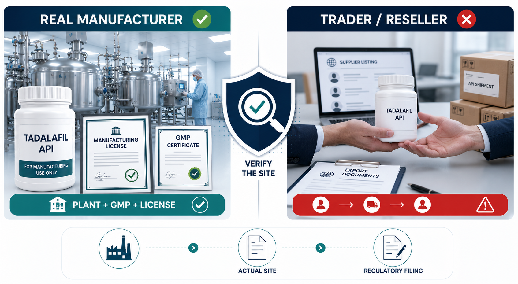 What Counts as an Actual Manufacturer (Not Just a Listing)