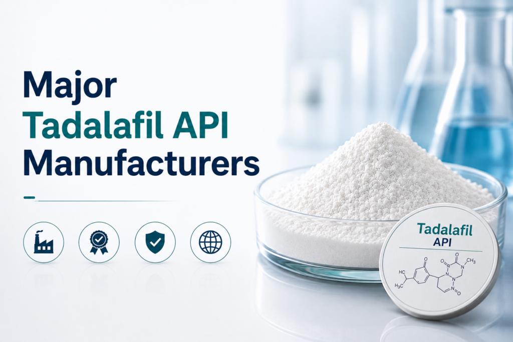 Major Tadalafil API Manufacturers
