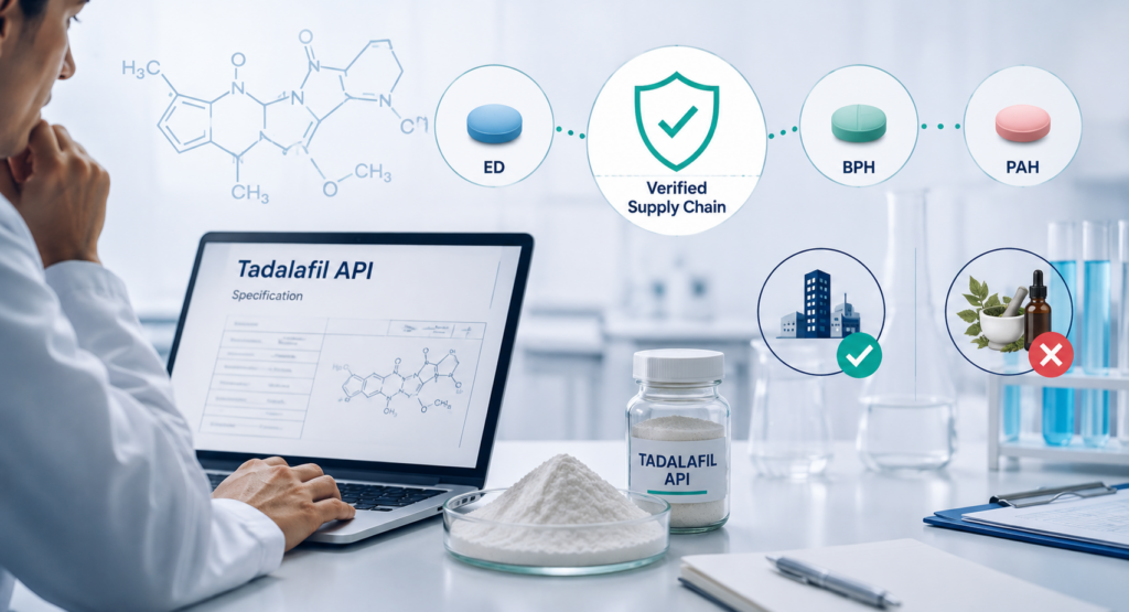 Tadalafil is a selective phosphodiesterase type 5 inhibitor.